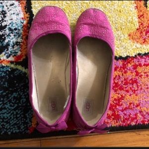 🌼Shoe Sale🌼 UGG Pink Loafer Shoes on sale